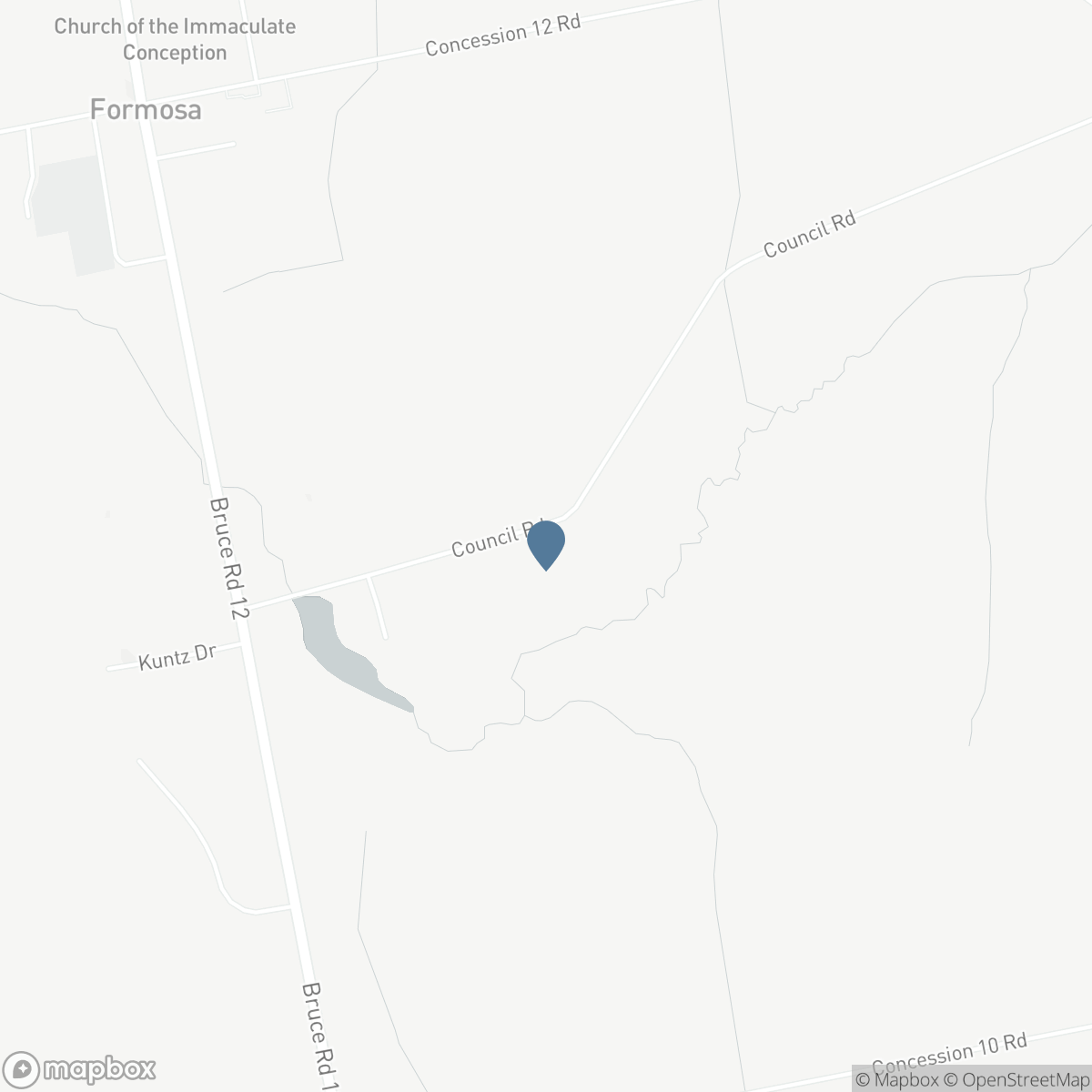 LOT 1 - 159 COUNCIL ROAD, Formosa, Ontario N0G 1W0